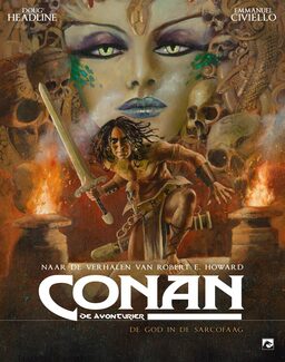 Conan De God in de sarcofaag