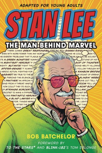Stan Lee behind marvel mangawinkel manga arnhem de noorman strisp